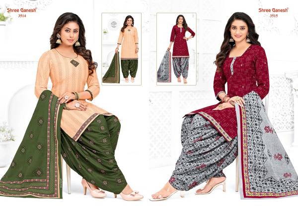 Shree Ganesh Hansika Vol-15 Cotton Designer Dress Material